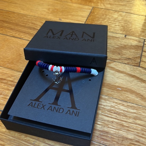 Alex and Ani Anchor Stretch Bracelet - Picture 3 of 8